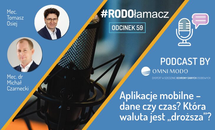 Aplikacje mobilne- dane czy czas? Która waluta jest "droższa"?