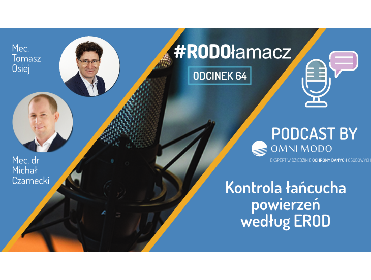 #RODOłamacz - Kontrola łańcucha powierzeń według EROD