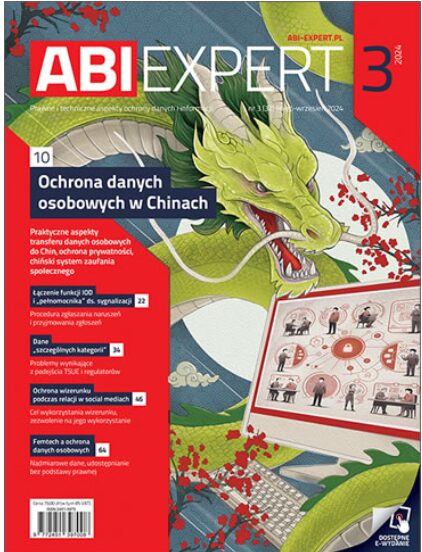 ABI EXPERT - Ochrona prywatności i danych osobowych w Chinach