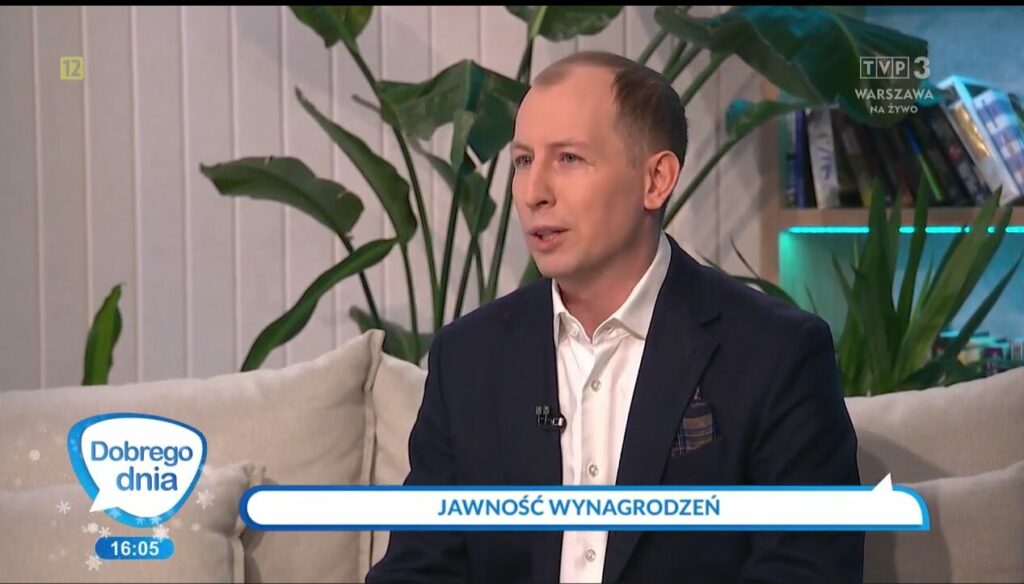 Jawność wynagrodzeń - Michał Czarnecki gościem TVP3
