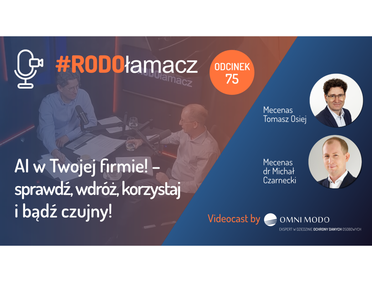 AI w Twojej firmie - sprawdź, wdróż, korzystaj i bądź czujny!#RODOłamacz
